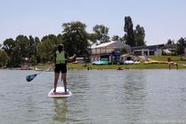 Stand Up Paddle. Grand Parc Miribel Jonage