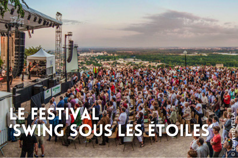 Vignette du festival de musique Swing sous les étoiles à Miribel