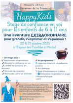 Stage Happykids: « confiance en soi » à l’Espace des Possibles_Miribel