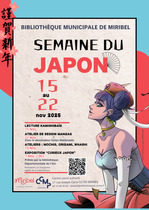 La semaine du Japon proposée par la bibliothèque municipale_Miribel
